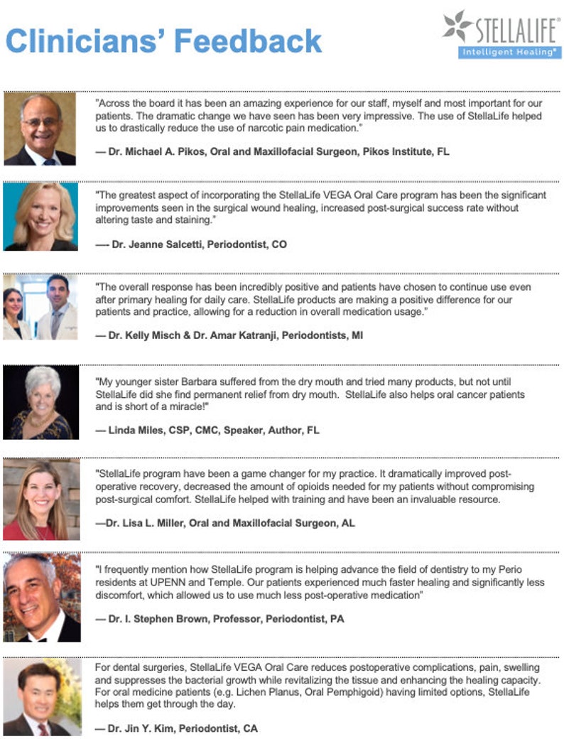 Stellalife® VEGA® Oral Care Gel Dry Socket, Tooth & Gum