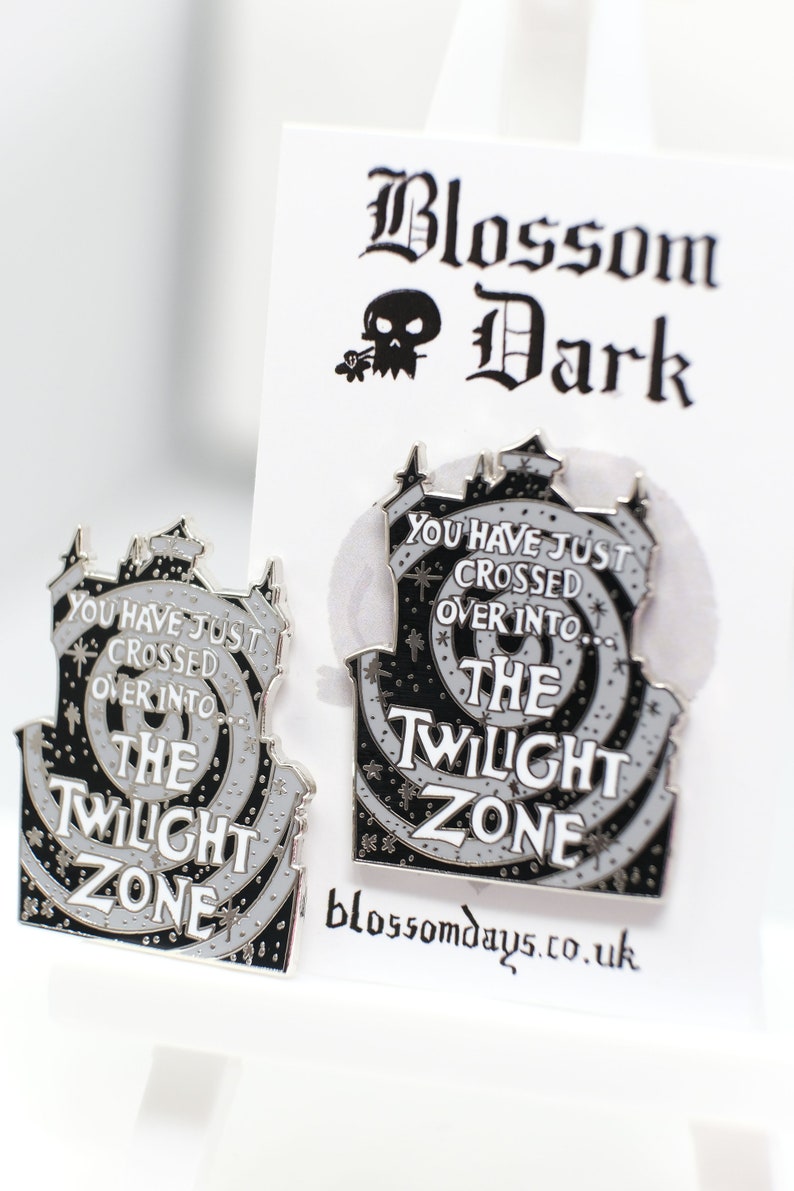 The Twilight Zone Twilight Zone Pin Enamel Pin Tower of Etsy