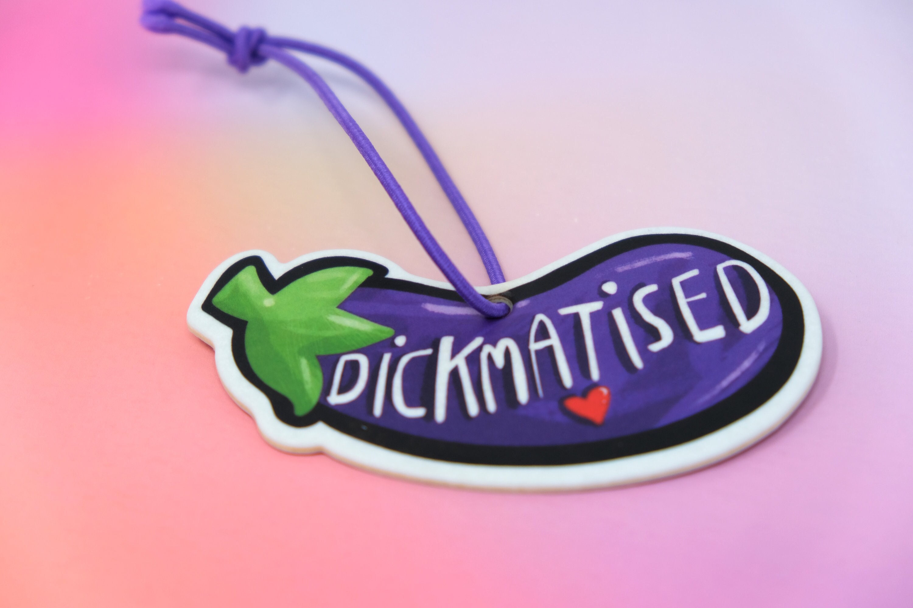 Dickmatised Candy Car Air Freshener, Candy Fragrance Air Freshener,eggplant  - Etsy