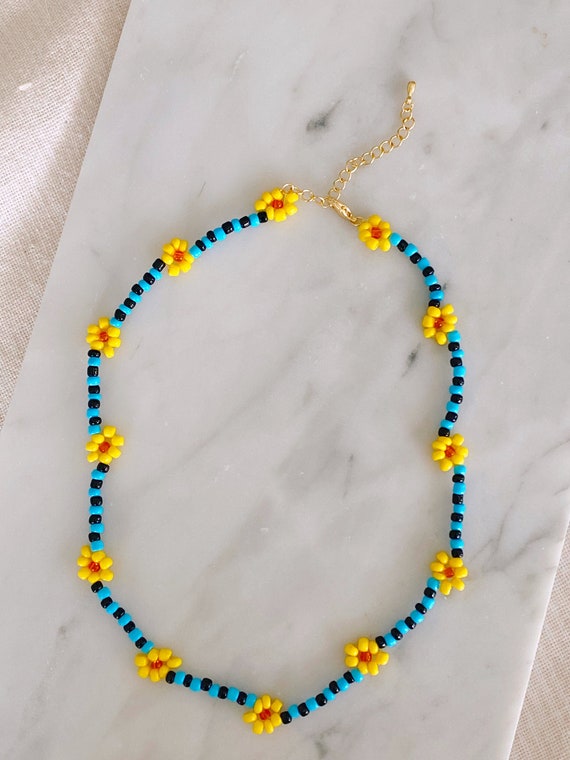 HR Junior: Beaded Flower Necklace – Harper Ray Accessories