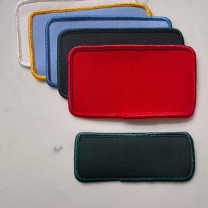 Patch personalizado com ponto corrente | Patch com nome Small Dark Green