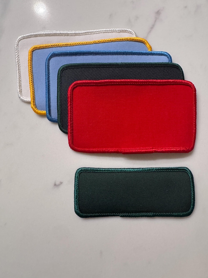 Patch personalizado com ponto corrente | Patch com nome Small Dark Green