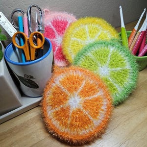 Korean Handmade Reusable Two-Layer Dish Scrubbies