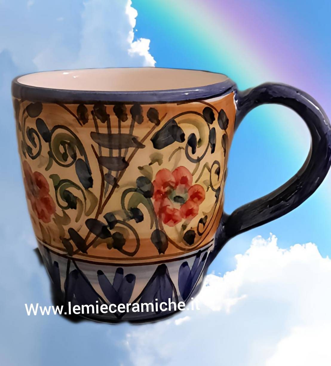 Tazza In Ceramica 300 Ml Con Design Acquerello Trattore Agricolo - Tazza Da Caffè E Tè, Regalo Ideale Per Appassionati Di Trattori, Lavabile In Lavastoviglie - 2