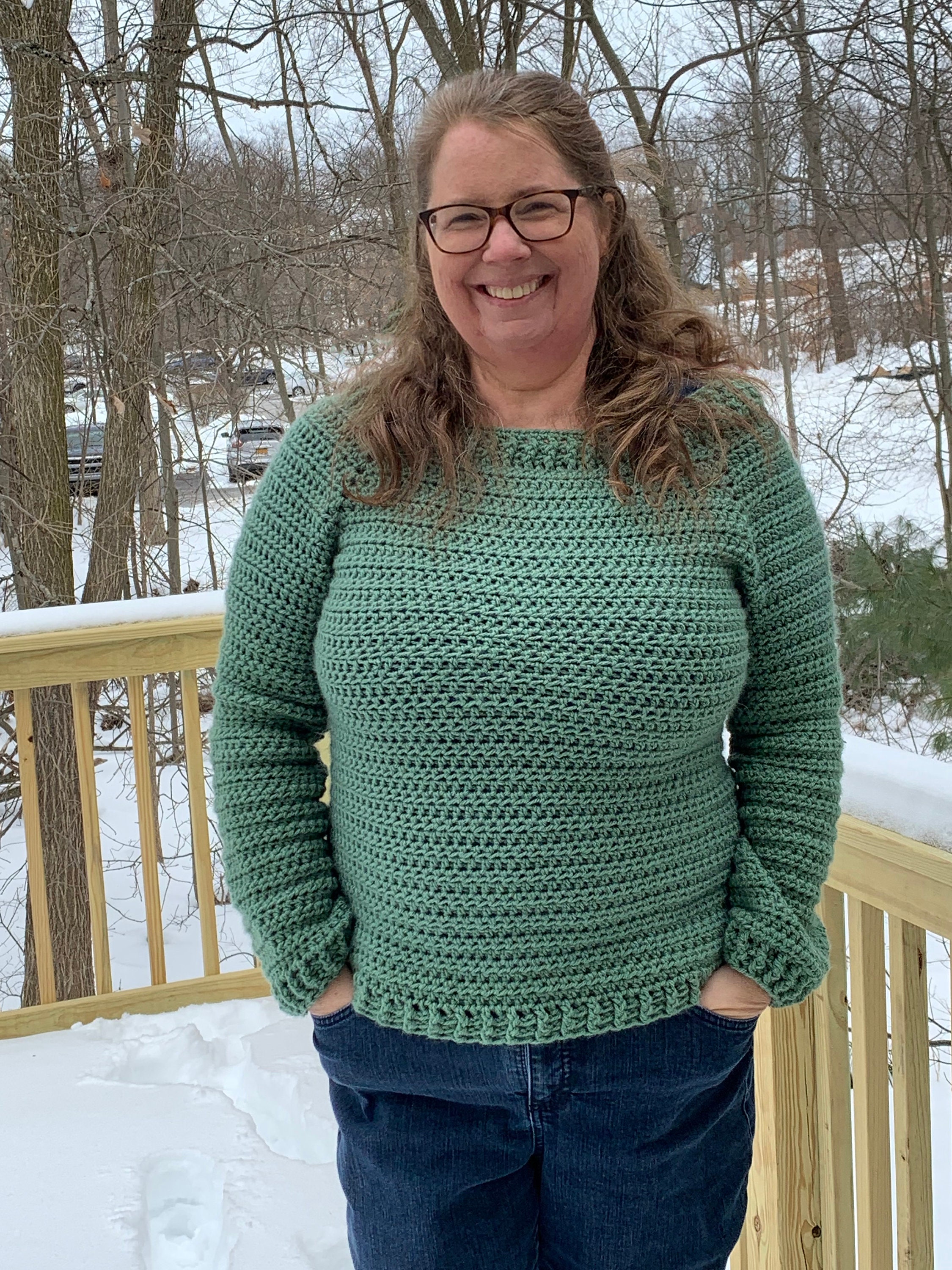 handmade crochet sweater