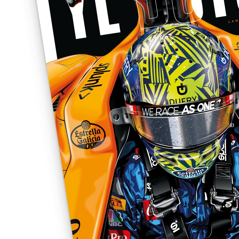 McLaren Renault F1 Carlos Sainz Jr 55 Lando Norris 4 ...