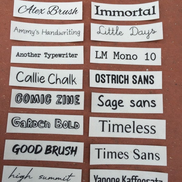 Name Tags for Clothes - Etsy UK