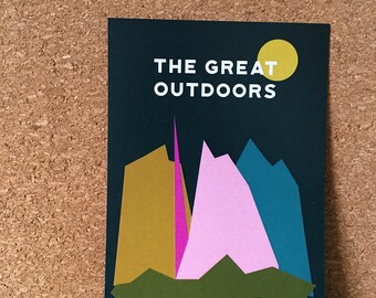 The Great Outdoors A6 Print