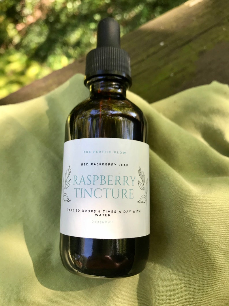 Red Raspberry Leaf Tincture Fertility Women's Etsy