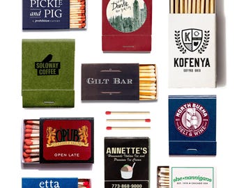 Personalized Matchbox Art | Custom Digital Matchbook Print | Unique Wall Decor Gift