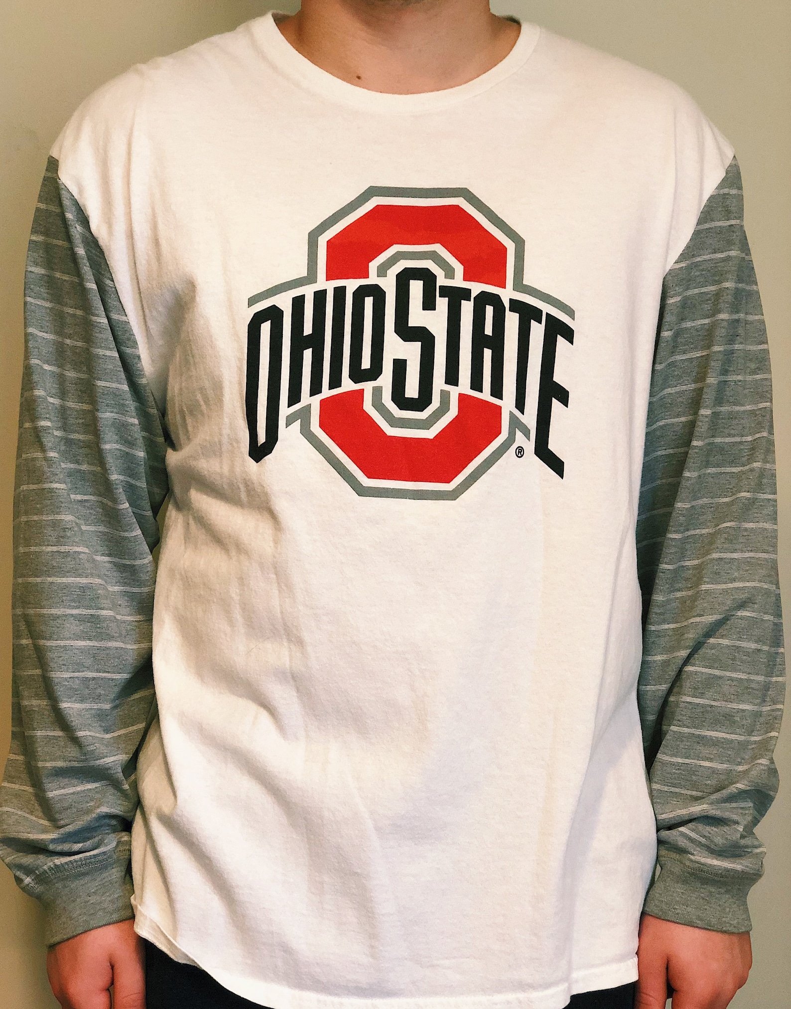 white long sleeve ohio state shirt