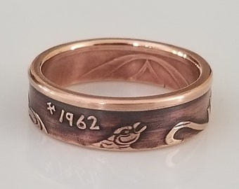 Norway Coin Ring | Norwegian Ring | Handmade Ring | Travel Gift | Unique Gift