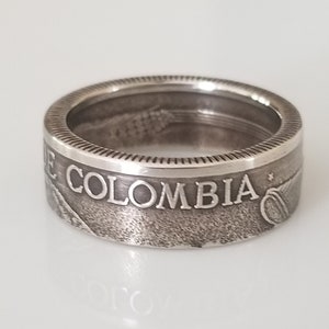 Colombian Coin Ring | Coin Jewelry | Handmade Coin Ring | Colombian Jewelry | Men Ring | Women Ring