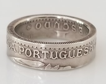 Portugal Coin Ring | Portuguese Ring | Unique gift | travel Gift