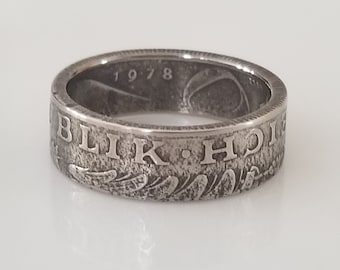 Österreich Coinring | Österreich Ring | Republik Österreich 10 Schilling | Handgefertigte Ring | Reise-Ring | Einzigartiges Geschenk