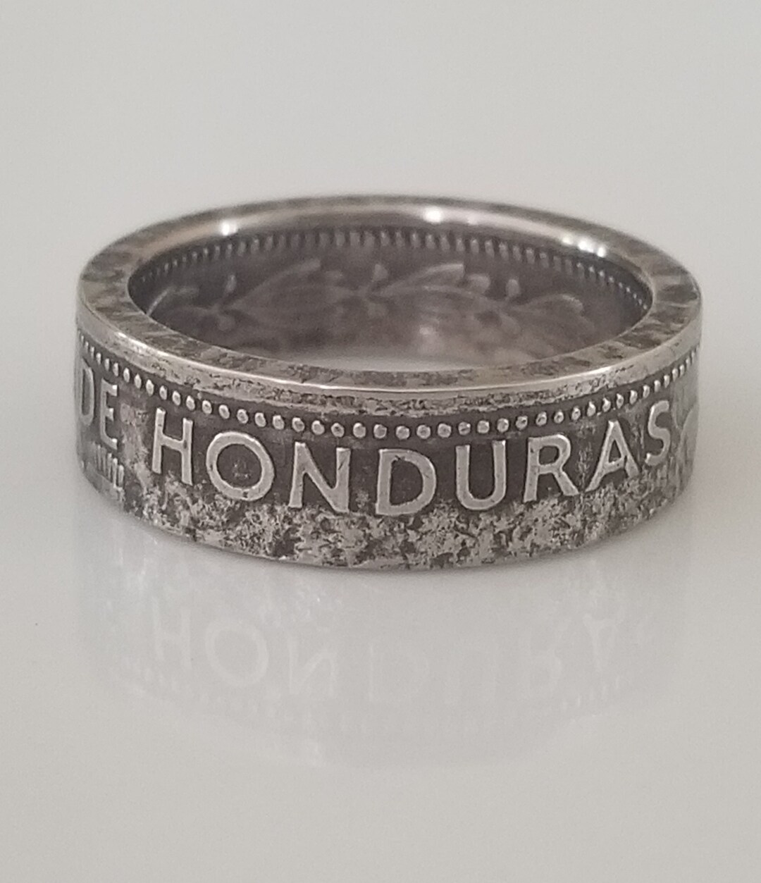 Honduras Coin Ring | Honduras Ring | Handmade Ring | Travel Gift ...