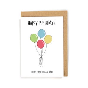 Simple Birthday Card Generic Birthday Card Birthday Card - Etsy