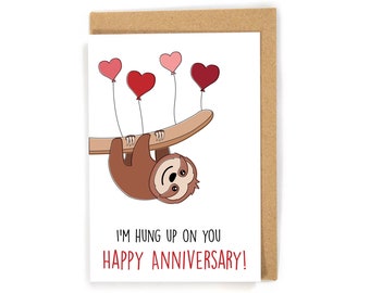 Anniversary Card, Cute Anniversary Card, Happy Anniversary Card, month  anniversary card, month anniversary gift for boyfriend