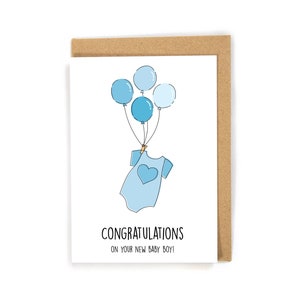 Cute baby shower card, New baby card, baby card for new parents, for baby girl, for baby boy, pregnancy card, new arrival card; custom