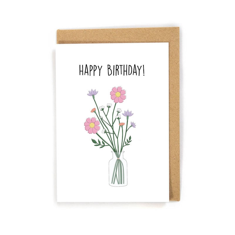 Aesthetic Birthday Cards Etsy