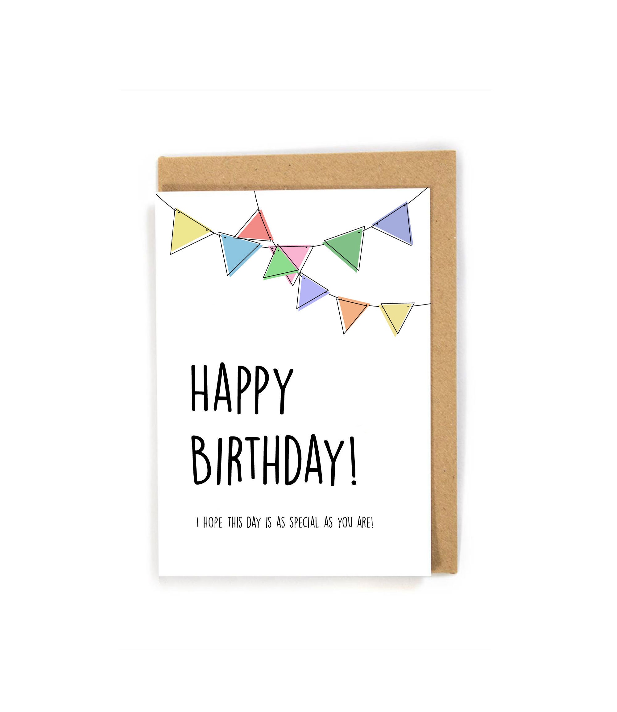 Simple birthday cards