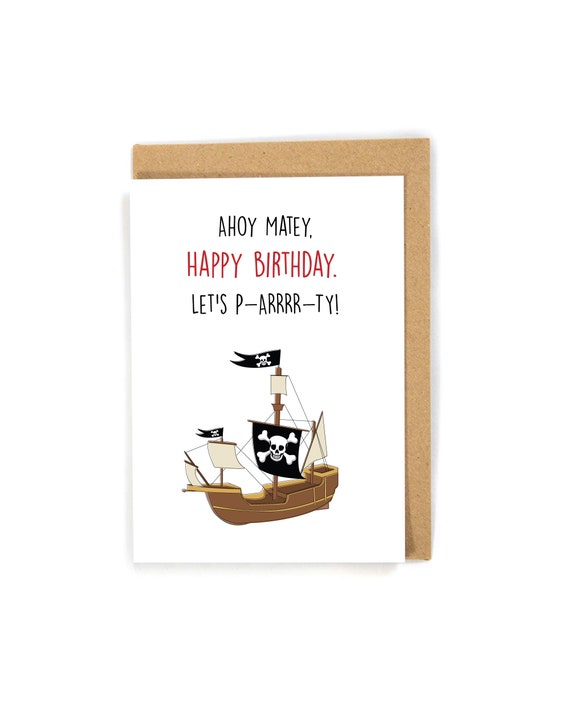 Kids Funny It's Time To Party Pirate Birthday Shirt For Boys Kids Funny It's Time To Party Pirate Birthday Shirt For Boys