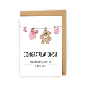 Baby Shower Card, Welcome Baby Card, Greeting Card In English, Downloadable And Printable Card, Instant Download, AI