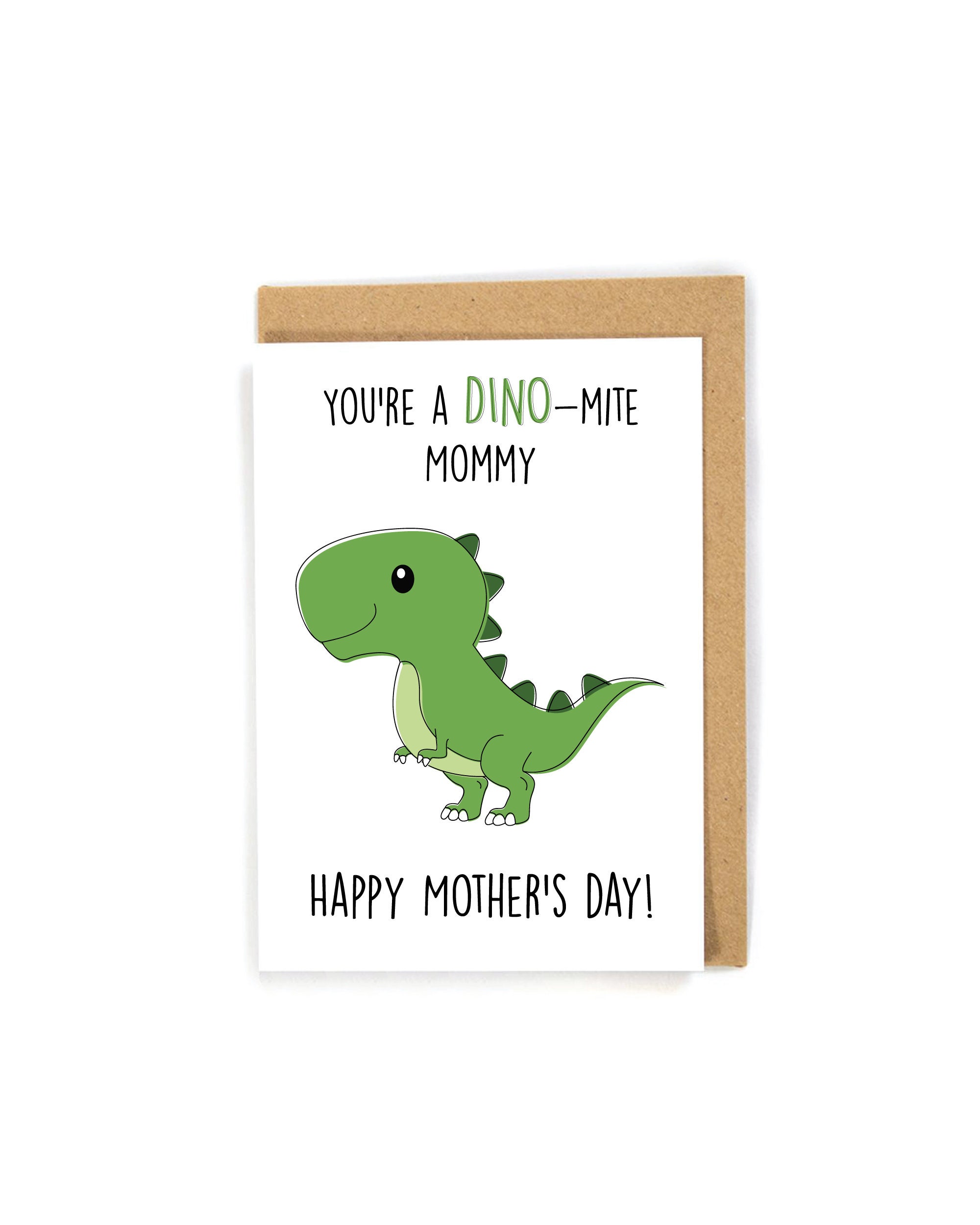 Fathers day card dinosaur baby footprint card happy -  Portugal