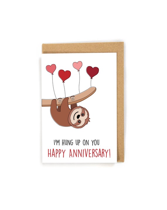 Anniversary Card, Cute Anniversary Card, Happy Anniversary Card, 6 month  anniversary card, 6 month anniversary gift for boyfriend