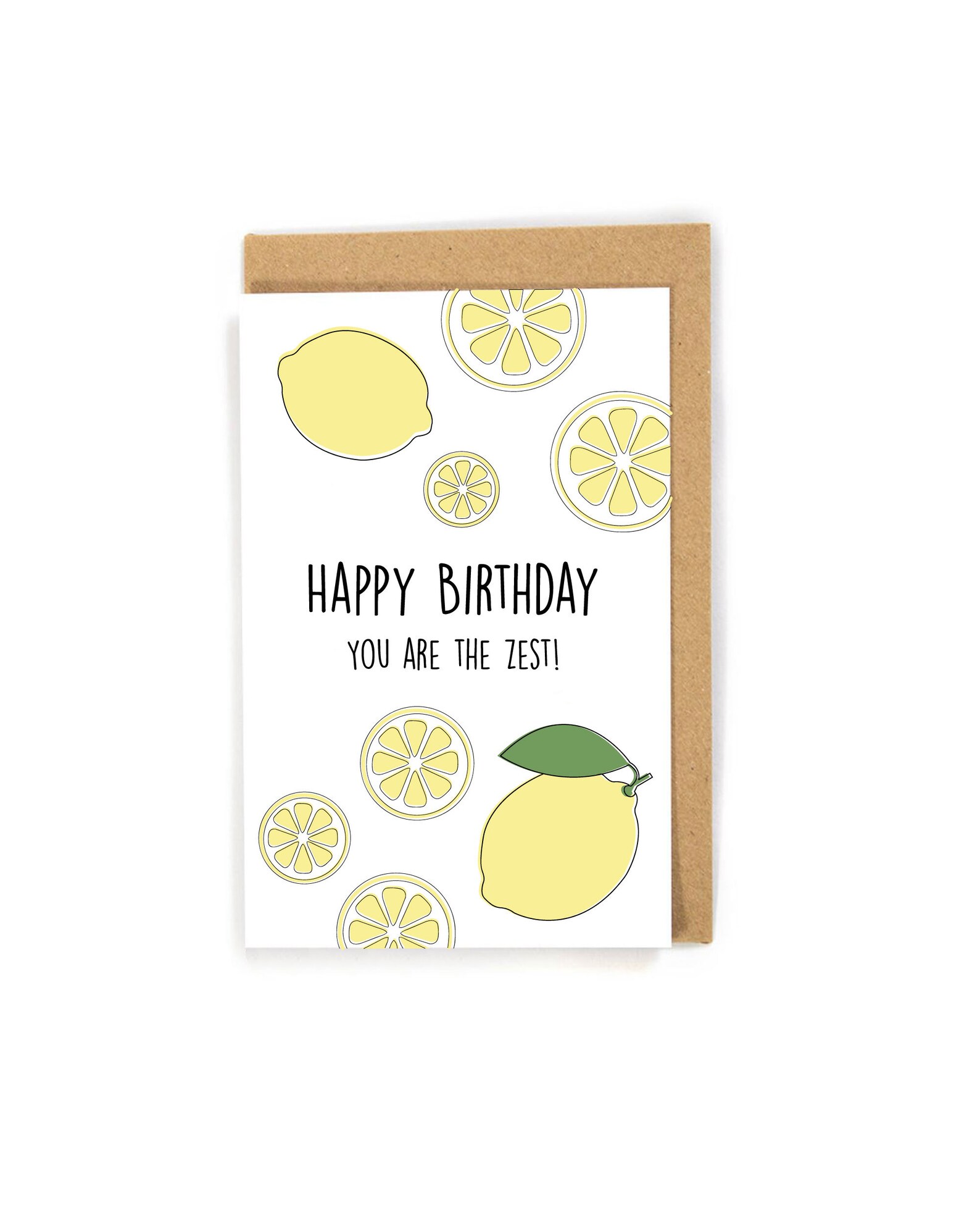 Lemon Birthday Card Funny Birthday Card Cute Birthday Card | Etsy