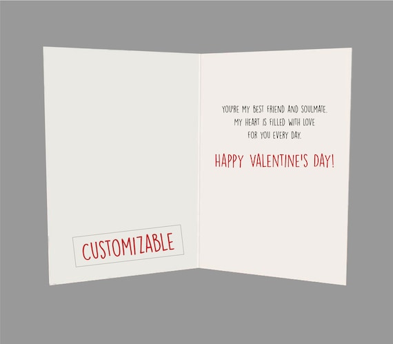 Fishing Valentine's Day Card, Valentine's Day Card for Him, Fishing  Greeting Card, Outdoorsman Valentine's Day Card, Card for Fisher 