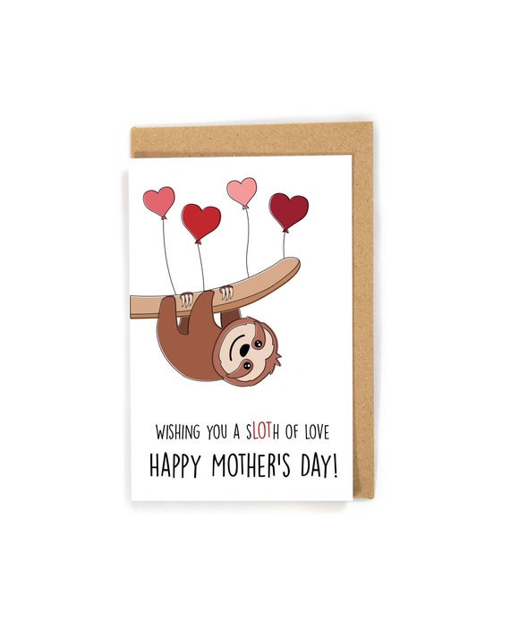 Funny Mother's Day card, LOL Lots of Love Mother's Day, Sarcastic Mom Card,  A2 Mothers Day card