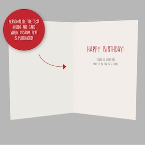 Tarjeta de cumpleaños de golf, tarjeta de feliz cumpleaños, tarjeta de cumpleaños para amantes del golf, tarjeta de cumpleaños divertida de golf, tarjeta de cumpleaños de golf, tarjeta de cumpleaños de carrito de golf imagen 2