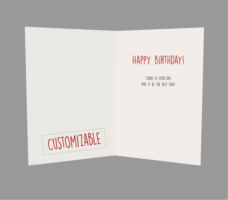 John Deere Tractor Birthday Card, Adult Tractor birthday card, Funny birthday card, farmer birthday card, puny birthday card image 2