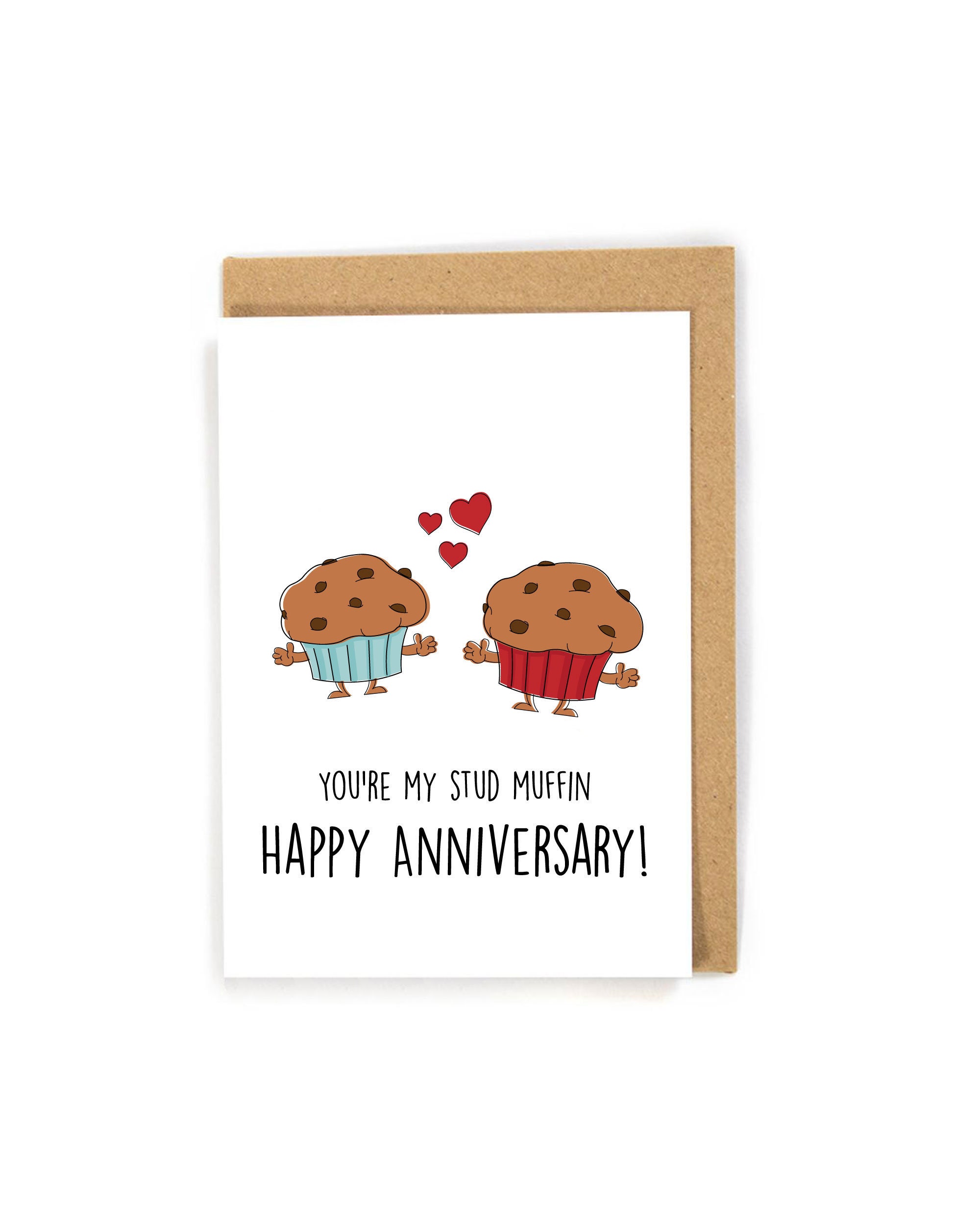 Happy Anniversary Card Cute Anniversary Card Funny - Etsy UK