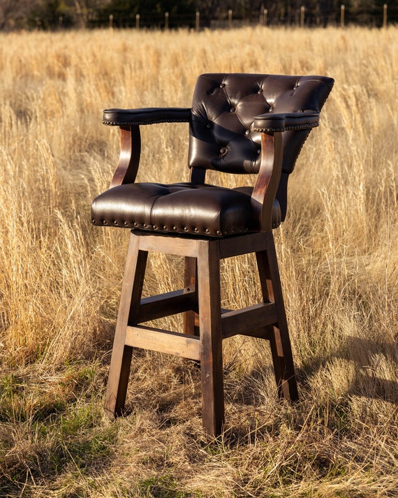 Western bar sale stools with backs