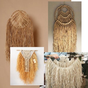 Interface Raffia Loom Natural Raffia / for DIY Projects, Macramé, Loom - Etsy