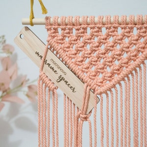 Pack of 3 spacer rulers - Perfect macrame knots
