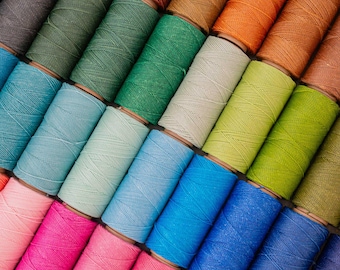 Hilo Encerado Linhasita / 1mm / 5 metros / Cuerda de micro macramé / Hilo de macramé / Pulseras, collares, pendientes / Colores 1-632