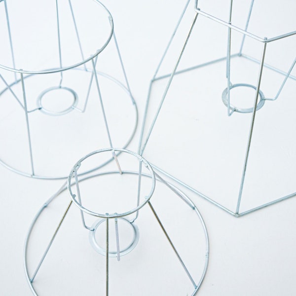 Structures de lampes pour macramé et bricolage