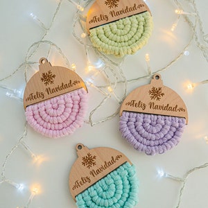 Base for macramé or DIY Christmas ball / Wood / Macramé blanks image 5