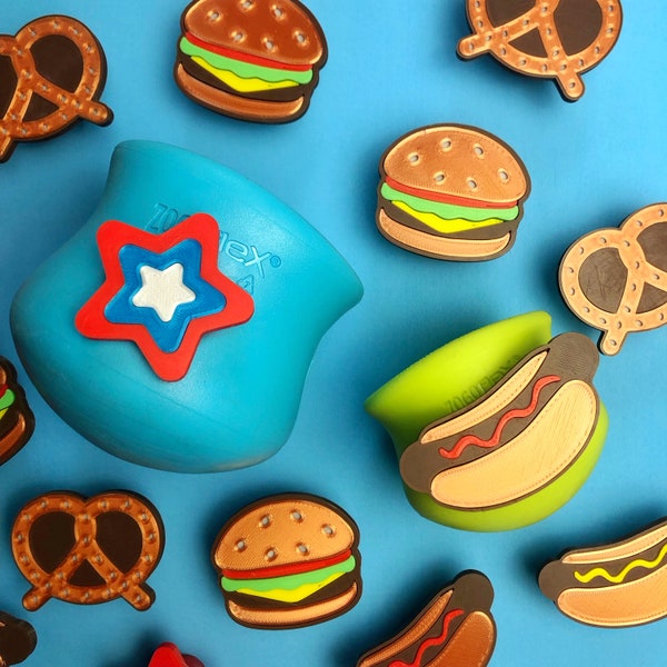 Hungry 4th Dripper Tipper Plug Series | Dog Toy Plug | Dog Toy Stopper