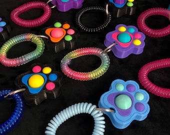 Mini Paw Dog Training Clicker | Reward Based | Positive Reinforcement | Trainer Gift