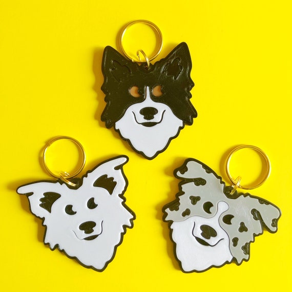 Custom Printed Pet Training Clicker Key Chain