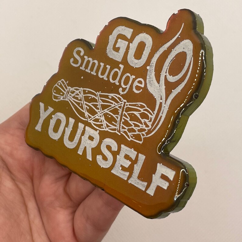 3\u201d Go Smudge Yourself Color Shift Magnet