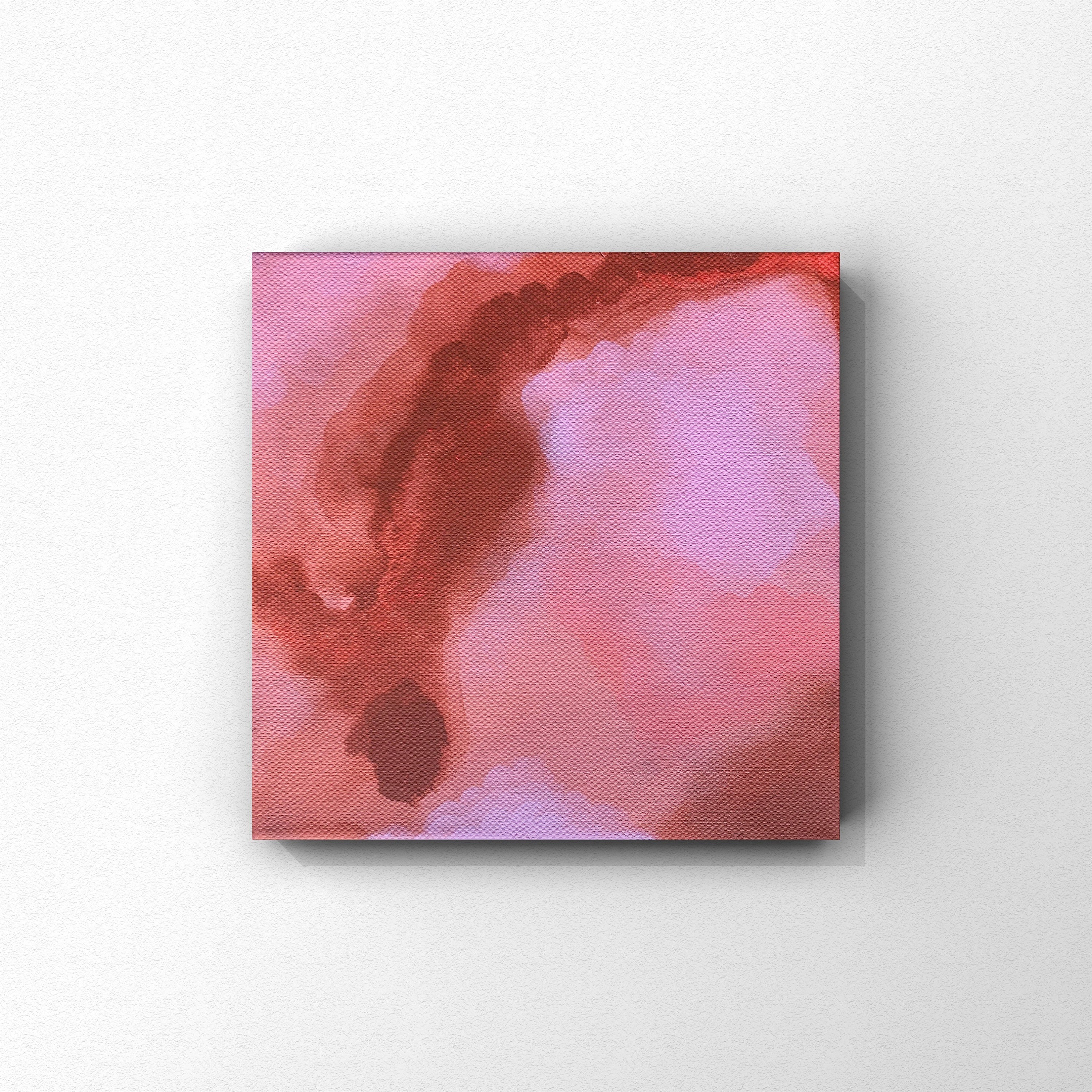 Soul Dreams Dyptique Tableaux Abstraits, 2 Tableaux 3D De 20 X 20 Cm