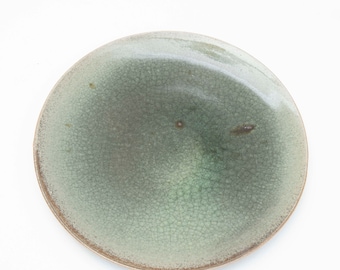 Dinner plate Ø 31 cm // plates // dinner plates // handmade ceramics // ceramic tableware // porcelain // genuine celadon // hand-thrown