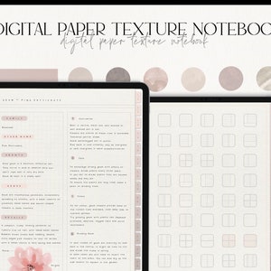 30 Tab Hyperlinked Digital Notebook for GoodNotes / Noteshelf / Notability Digital Planner