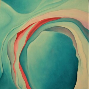 Original Oil Painting &quot;STRENGTH Of My LIFE&quot; on Canvas 20&quot; x 20&quot; (Art/Contemporary/Abstract)