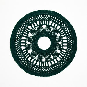 XL Macramé Mandala Wall Hanging Round Woven Tapestry Boho Home Decor